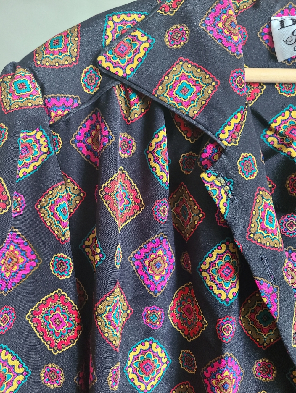 The Marvelous Maria Vintage 1970s Dress 2XL - Picture 5 of 9